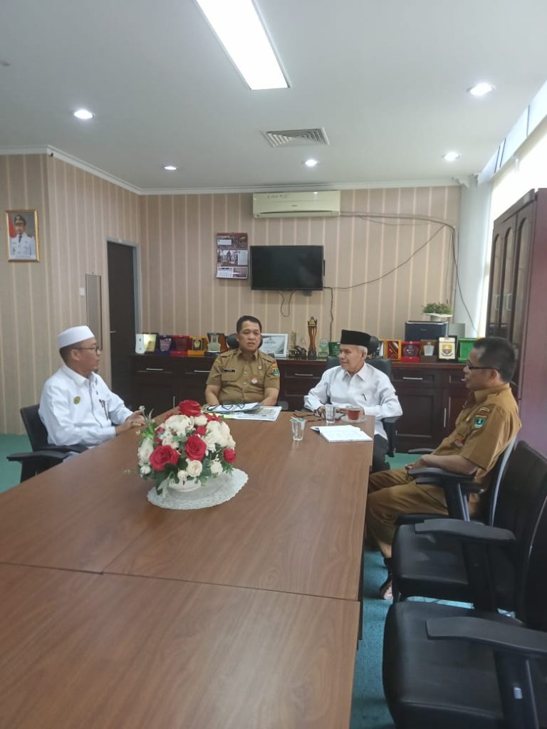 BWI Sumbar Lakukan Audiensi dengan Kepala Biro Kesra