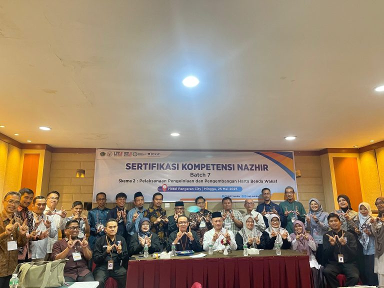 BWI Sumbar Gelar Sertifikasi Kompetensi Nazhir Batch 7: Langkah Strategis Optimalisasi Pengelolaan Wakaf di Ranah Minang