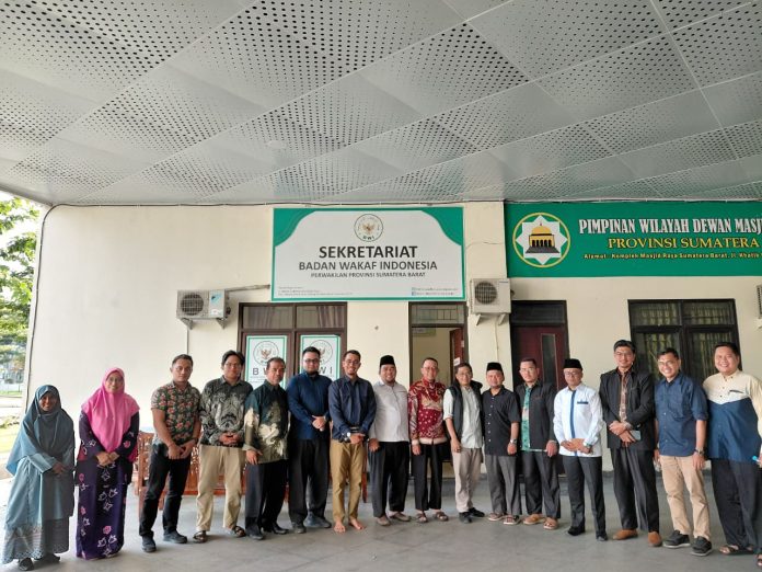 Kunjungan Lembaga Wakaf Ke BWI Sumbar