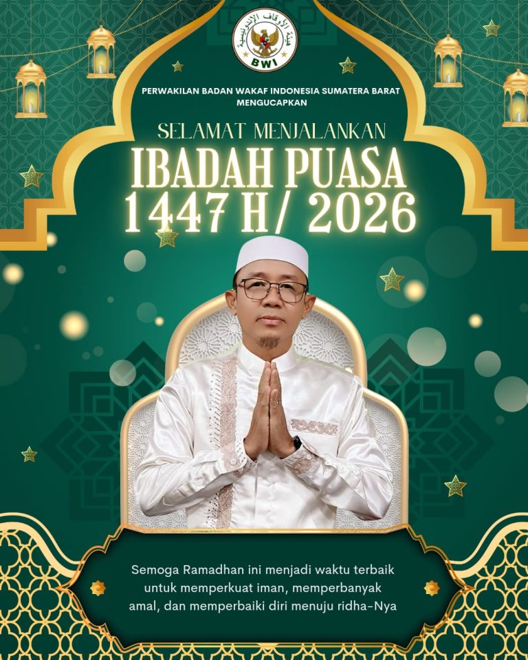 PBWI Sumbar Mengucapkan Selamat Menunaikan Ibadah Puasa 1447H